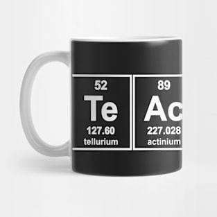 Science Teacher Chemical Elements Mug